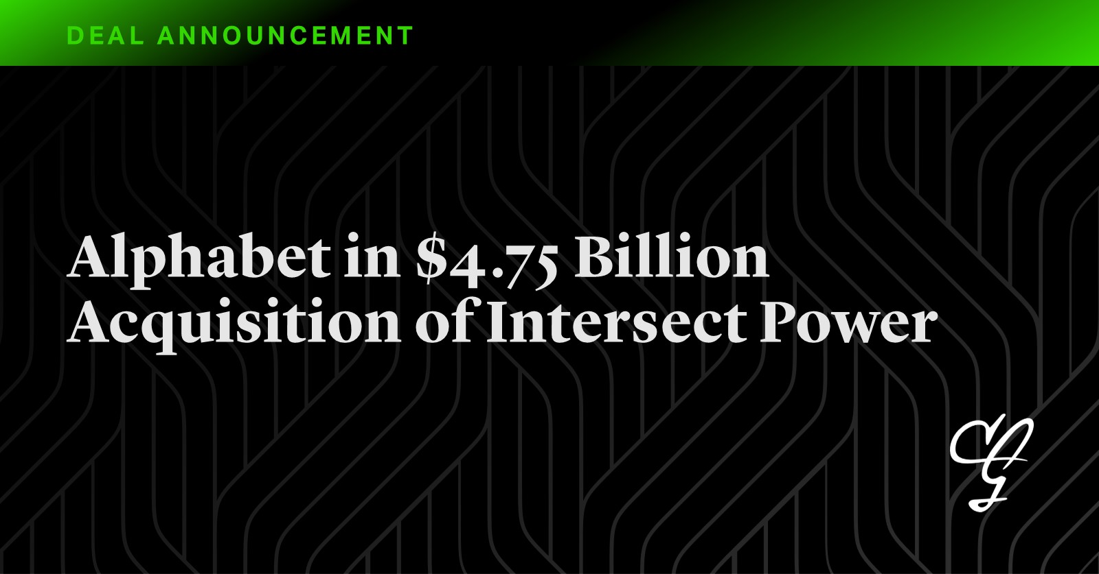 Alphabet in $4.75 Billion Acquisition of Intersect Power | News ...