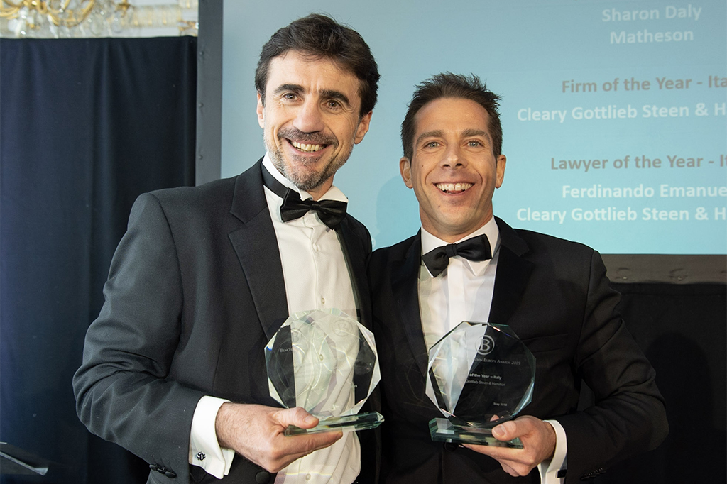 Cleary Gottlieb Partners 2019 "Lawyers of the Year" 2